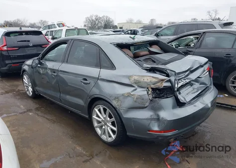 2016 Audi A3 1.8T Premium z USA, uszkodzony, nr VIN WAUA7GFF8G1009230